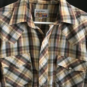 Men’s vintage western style shirt